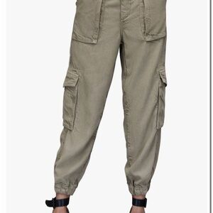 All Saints Washed Olive Frieda Cargo Joggers